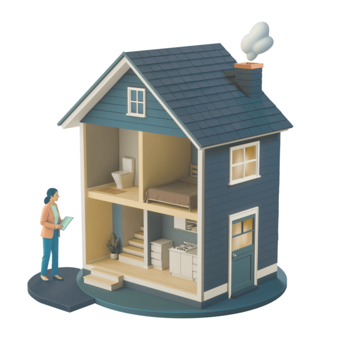 House before modifications provided by Jukebox Health